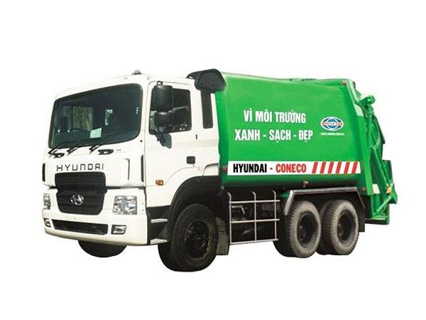 Xe chở rác thùng 20 khối Hyundai HD260