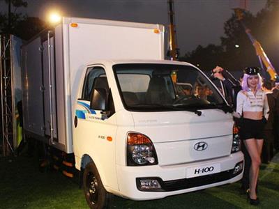 Hyundai ra mắt xe tải nhẹ kết nối Bluetooth ở Việt Nam