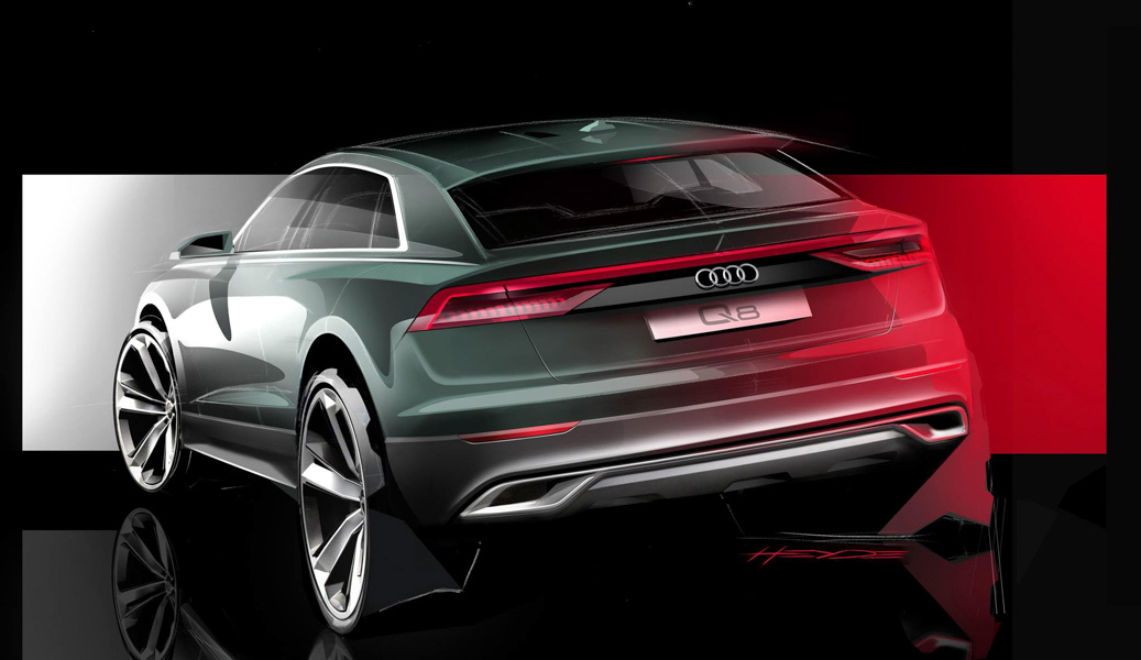Audi nhá hàng chiếc Q8 2019 trước ngày ra mắt 3