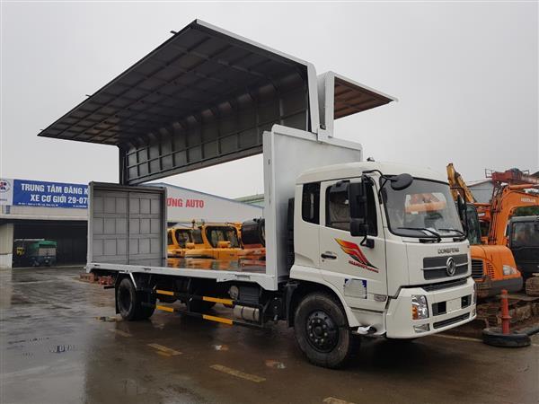 Xe tải 8 tấn thùng kín cánh dơi Dongfeng Hoàng Huy
