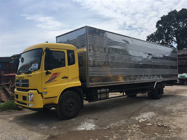 Xe tải Dongfeng Hoàng Huy 7,5 tấn thùng kín dài 9,7m