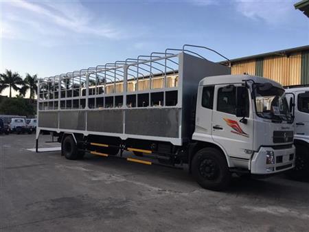 Xe tải chở xe máy Dongfeng Hoàng Huy thùng dài 9,7m